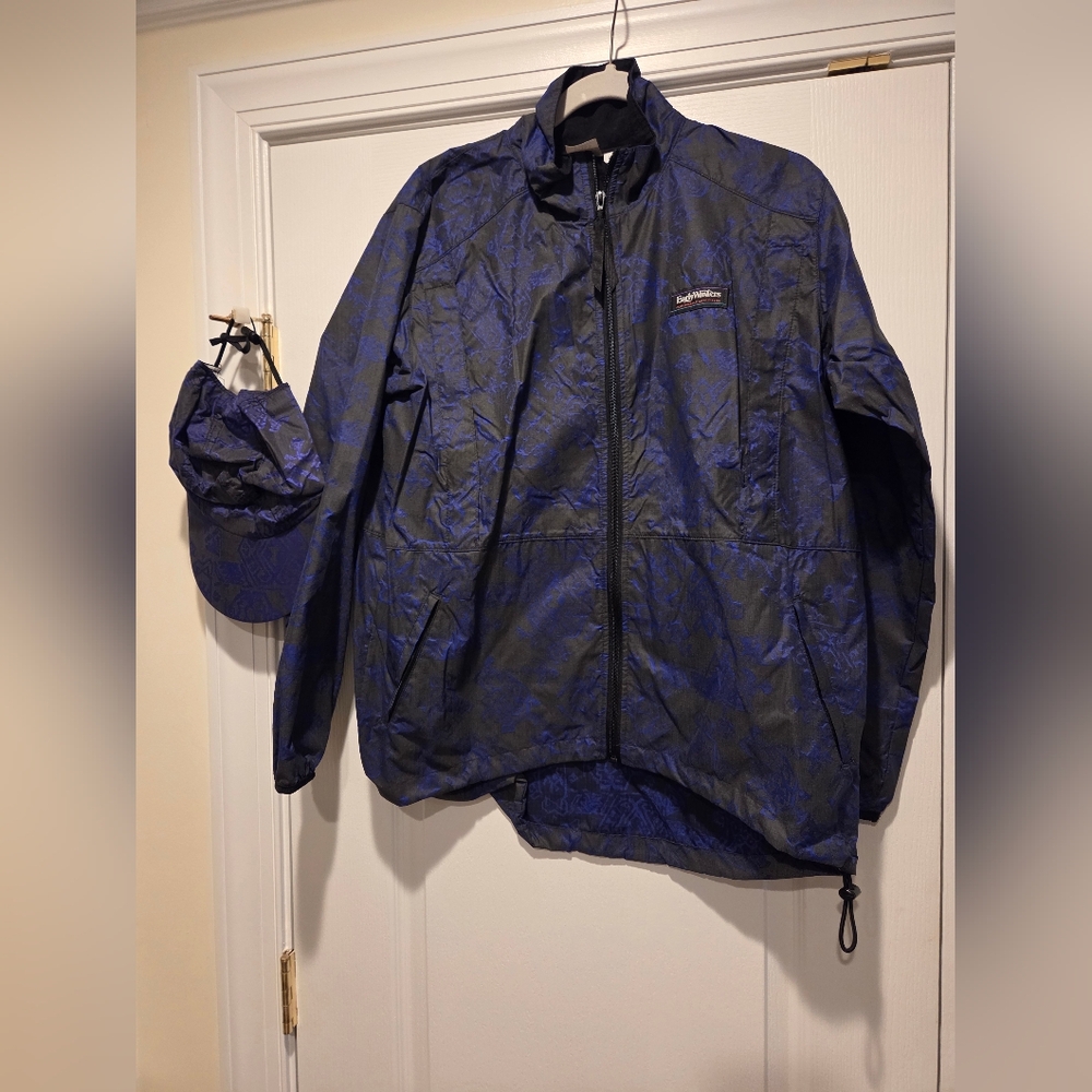 EUC VTG Early Winters Wind Jacket And Matching Hat L
